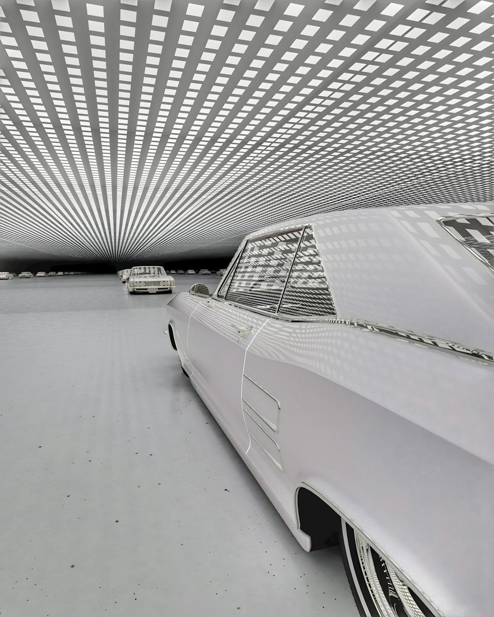 Hangar 3D Rendering